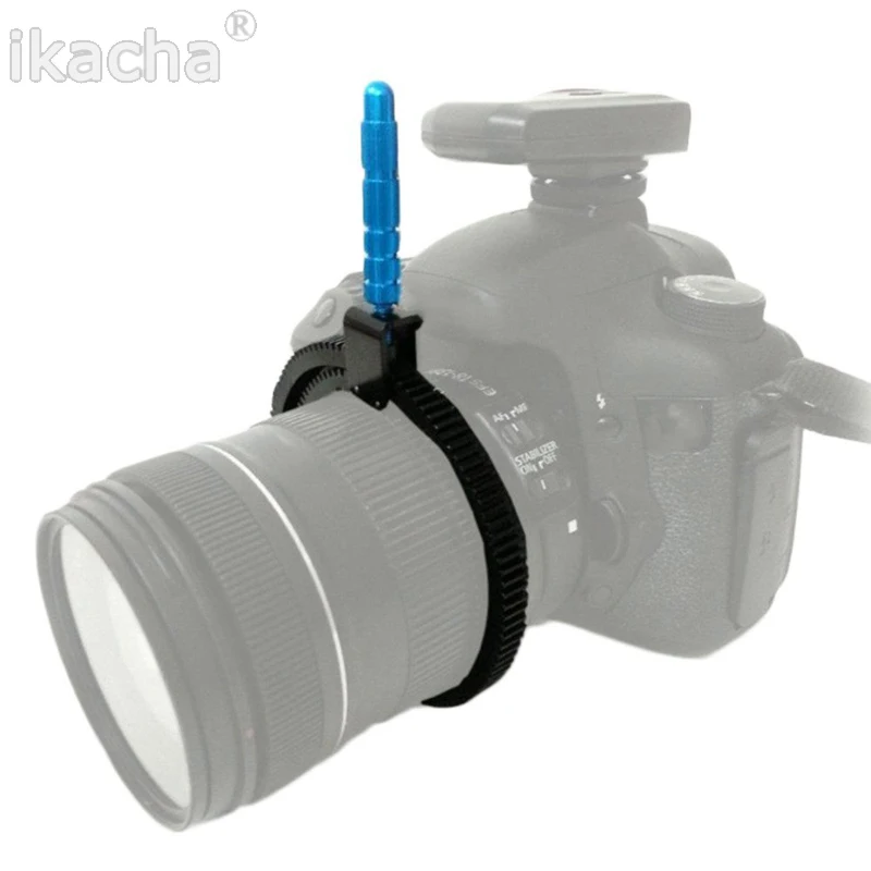 Металлическая ручка для камеры кольцевой Фокусировочный ремень для непрерывного изменения фокусировки объектива камеры Canon Nikon Sony принадлежности для DSLR видеокамеры