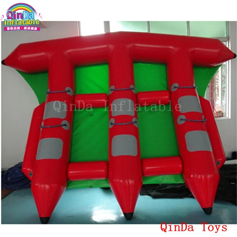 0.9mm PVC Inflatable Flyfish Water Boat, Free Air Pump Inflatable Fly Fish Boat With Factory Price