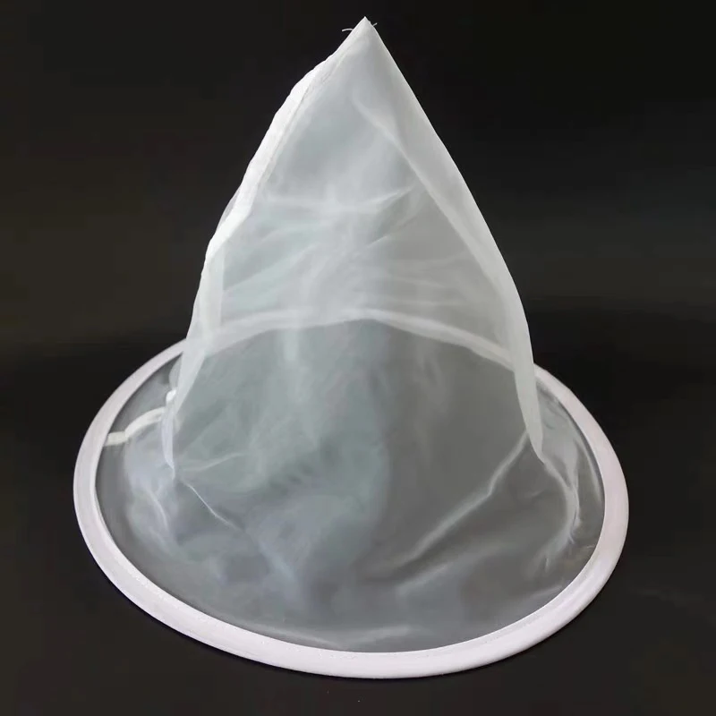 1 Pcs White Honey Filter Screen Nylon Cone Honey Fiber Net Layer Purifier Beekeeping Equipment Bee Tools