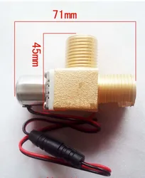 DC3.6V-6.5V G1/2 Water Purifier Sensor Faucet Pilot Pulsed Solenoid Valve Smart Flush Valve