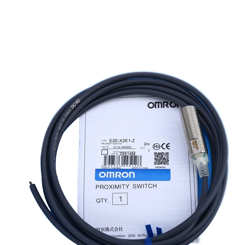 Free shipping M12 E2E-X2E1-Z Proximity switch DC three wire normally open E2E-X2E1-Z/X3D1-Z second line normally open sensor