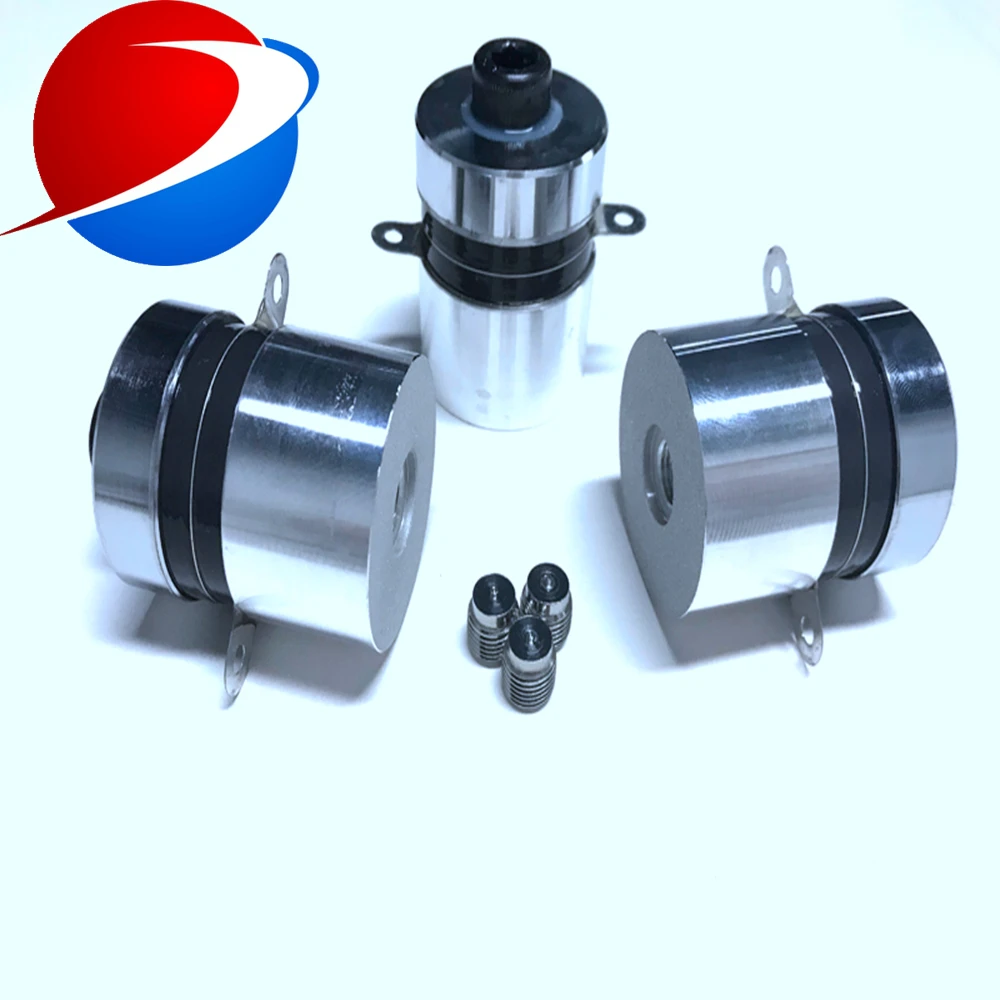 80 khz ultrasonic piezo transducer 60 w สำหรับถังทำความสะอาดอัลตราโซนิกเซรามิก Piezoelectric Transducer