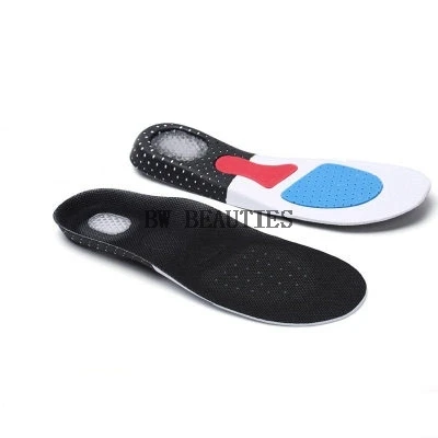 200Pairs/Lot Unisex Insoles Orthotic Arch Support Shoe Pad 1Pair Free Size Gel Insoles Insert Cushion for Men Women