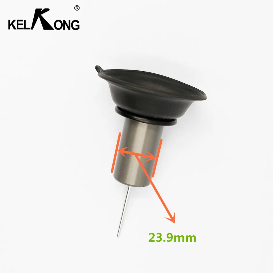 KELKONG  PD24J 24MM Vacuum Diaphragm Plunger Assembly Scooter Motorcycle Carburetor GY6-150cc 175cc PD24J QMI152/157 Engine