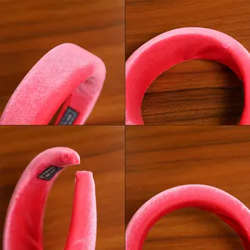 Levao 加厚天鵝絨髮箍 加厚海綿髮圈 女士髮帶 女孩魅力髮飾 寬頭箍 10 最佳銷售 超寬頻 - №9