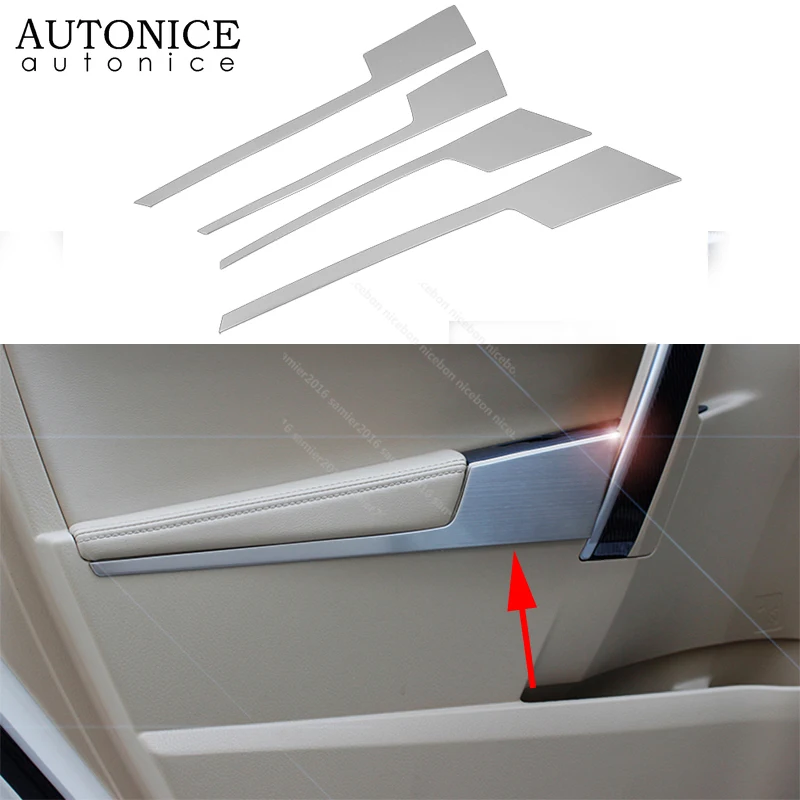 4pcs stainless steel Side Door Handle Cover Trim For Toyota Corolla 2014 2015 2016 20172018