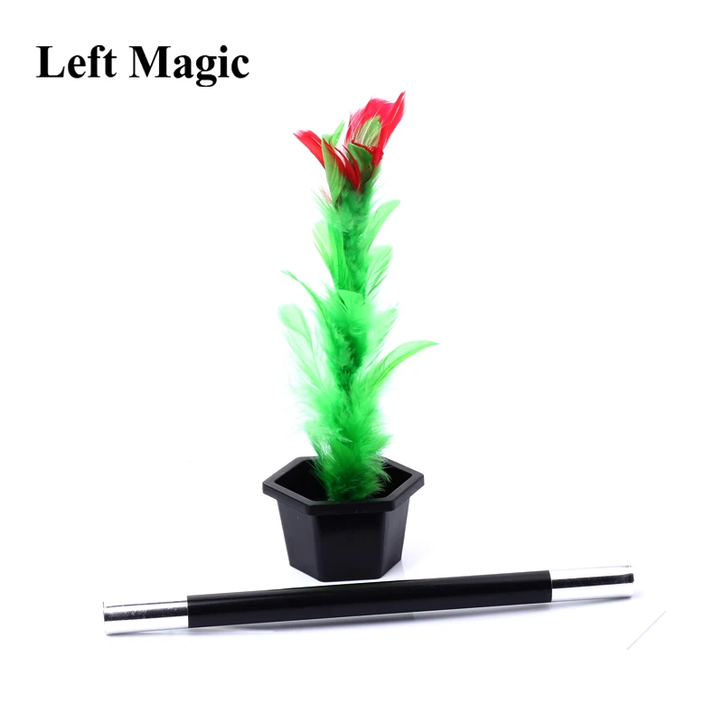 1 Set Magic Wand To Flower Magic Trick Easy Magic Tricks Toys For Adults Kids Show Prop Toys For Boys Fun For Children Gift