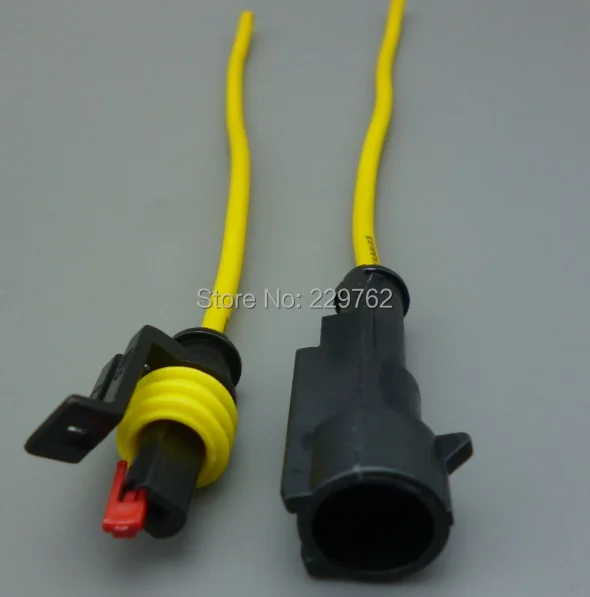 1Pair Car Auto wire connector 1 2 3 4 5 6 Way 1P 2P 3P 4P 5P car connector Male & Female Waterproof Electrical Connector Plug