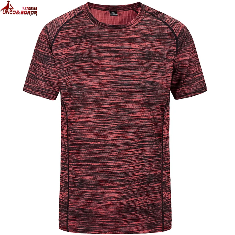 Simple creative design quick dry big&Tall 6XL 7XL 8XL T Shirts Men\'s GYM Jogging Sports Summer Style Short Sleeve Men t-shirt