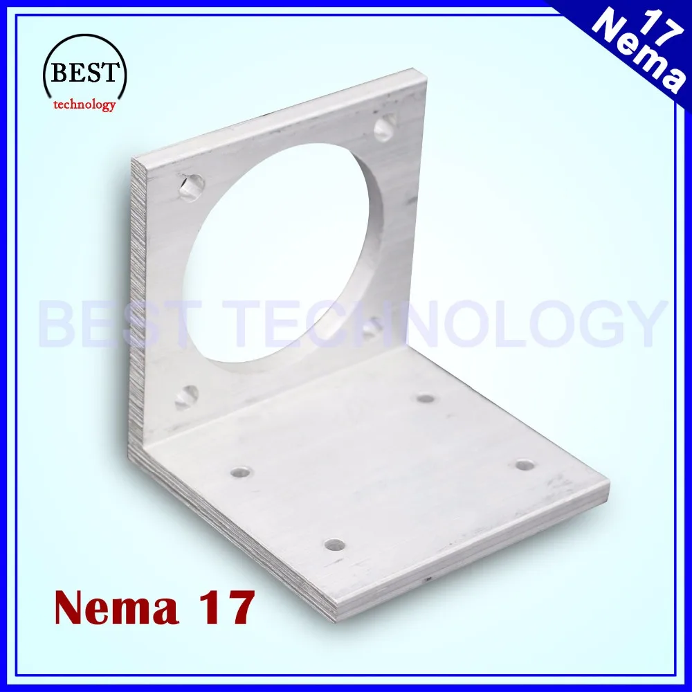 

NEMA 17 42 Steppr Motor Accessories Bracket Support Shelf Mounting L Bracket Mount Step Stepping Stepper Motor