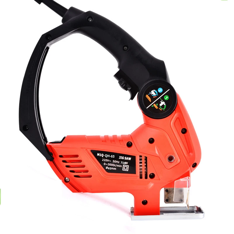 Home Woodworking Industrial Grade Woodworking Multifunctional Jig Saw 220V Chain Saw Cutting Machine Electric Reciprocating Saw