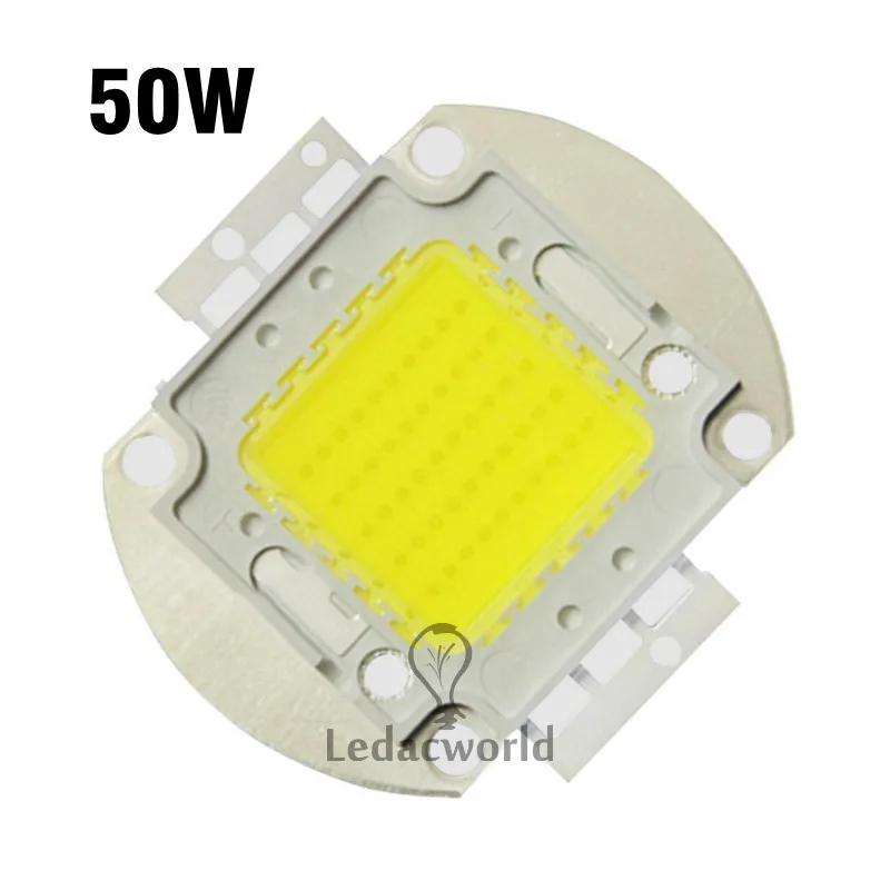 Imagem -05 - Chip de Led de Alta Potência Integrado Smd Contas Cob 10w 20w 30w 50w 100w Branco Quente Natureza Branco Fonte de Luz Fria