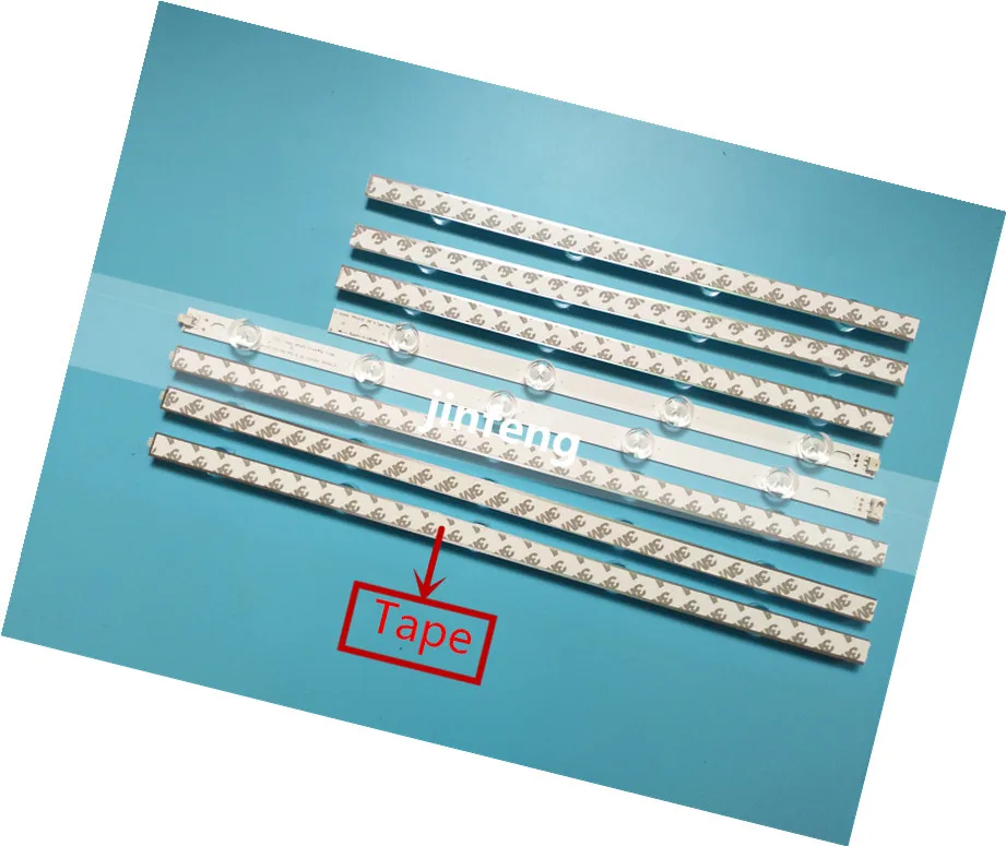 100%New 1set =8pcs(4A+4B) LED backlight bar forTV HC390DUN-VCFP1-21X 39LN5400 39LA6200 LG innotek POLA 2.0 POLA2.0 39