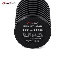 YIDATON For Walkie Talkie PL259-M Connector Harvest DL-30A 0-500MHz 15Watt Dummy Load for CB Two-way Radio for NISSEI RS-50