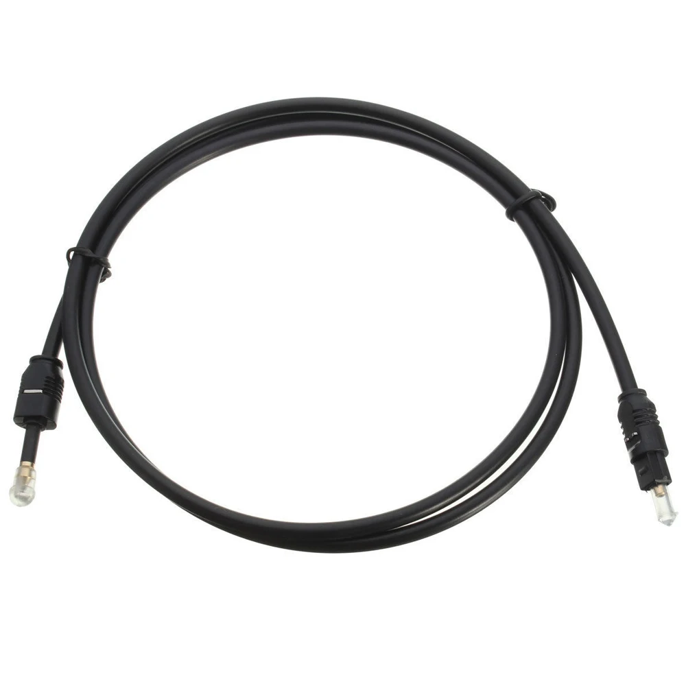 High Quality Practical 1m Toslink to Mini 3.5mm Plug Digital Optical Audio Cable SPDIF Optic Fiber Line