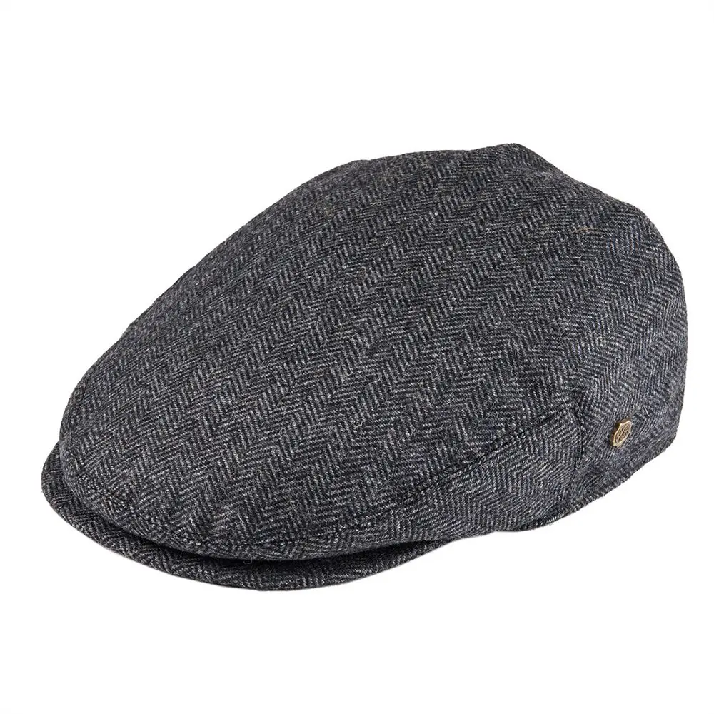 VOBOOM Wool Tweed Herringbone Irish Cap Men Women Beret Cabbie Driver Hat Newsboy Caps Golf Ivy Flat Hats Green Black Yellow 200