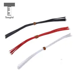 Tooyful High Quality 30Pcs Red Black White 21cm Hookup Wire Pickup Wire Lead Cable for Electric Bass Guitar Musical Accessory