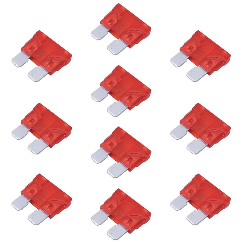 50x 19MM 10A 10 Amp ATC Auto Standard Medium Fuse Automotive Car Boat Truck Blade Style Fuse Air Registered Letter Free Shipping