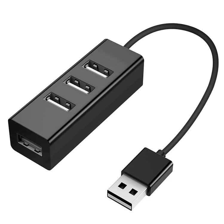 USB 2.0 ، 4 منافذ تمديد ، محور Deconcentrator عالي السرعة ، متعدد التوسيع ، للكمبيوتر ، الماوس ، لوحة مفاتيح الهاتف ، 1 قطعة