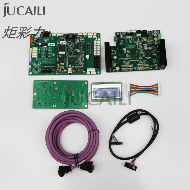 

Jucaili good price one set allwin Xuli Human dx5 printhead eco solvent printer byhx main board head board