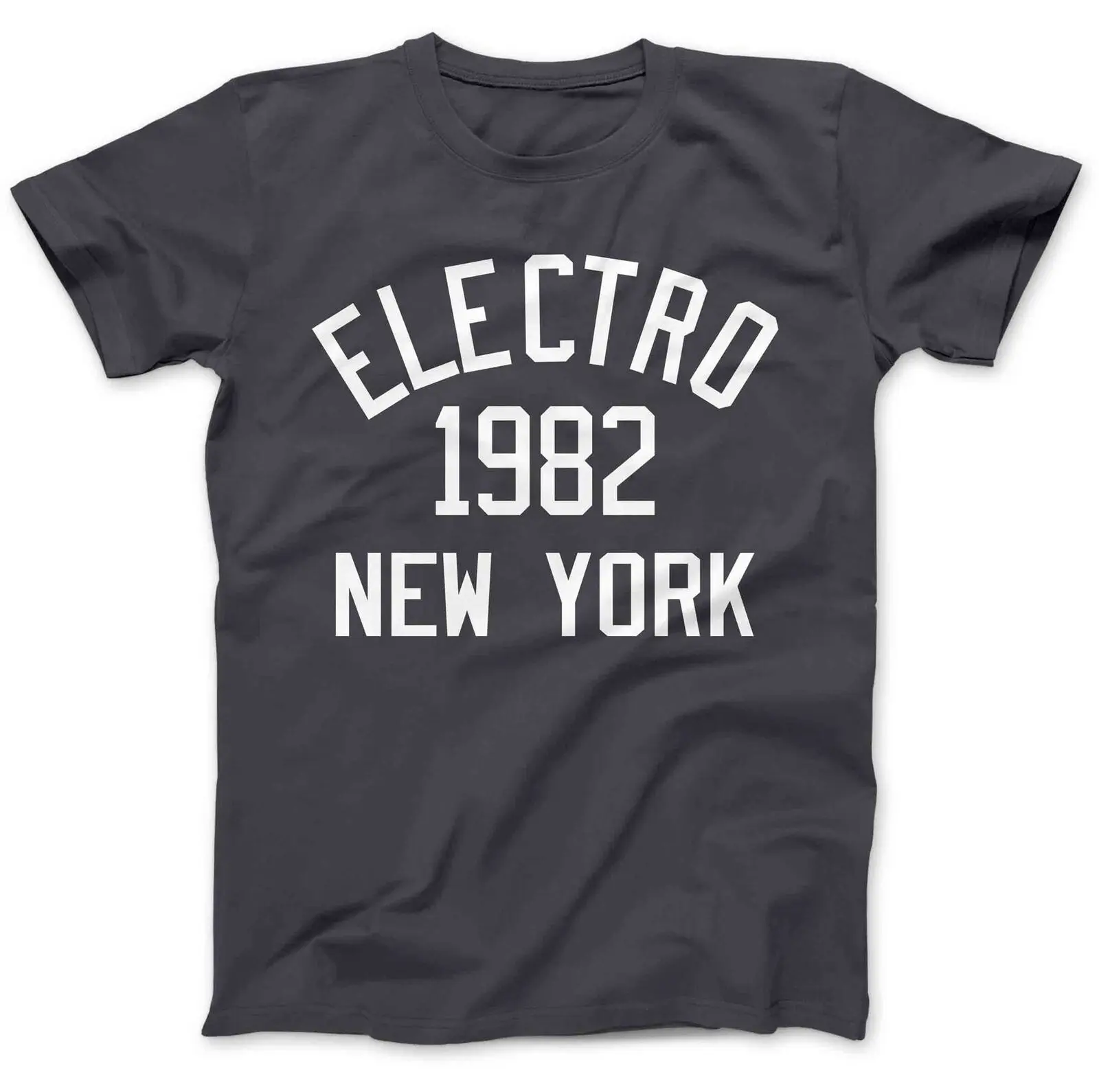 Electro Music 1982 T-Shirt 100% Premium Cotton Tr-808 Planet Rock Drexciya men Designer Clothes O-Neck Hip-Hop Tops Tees Shirts