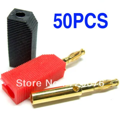 

Wholesales,Gilt banana plug for 4MM Binding Post Speaker