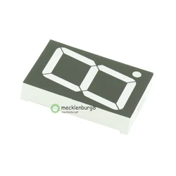 1.8 inch 1 Digit Red Led Display 7 Segment Common Cathode