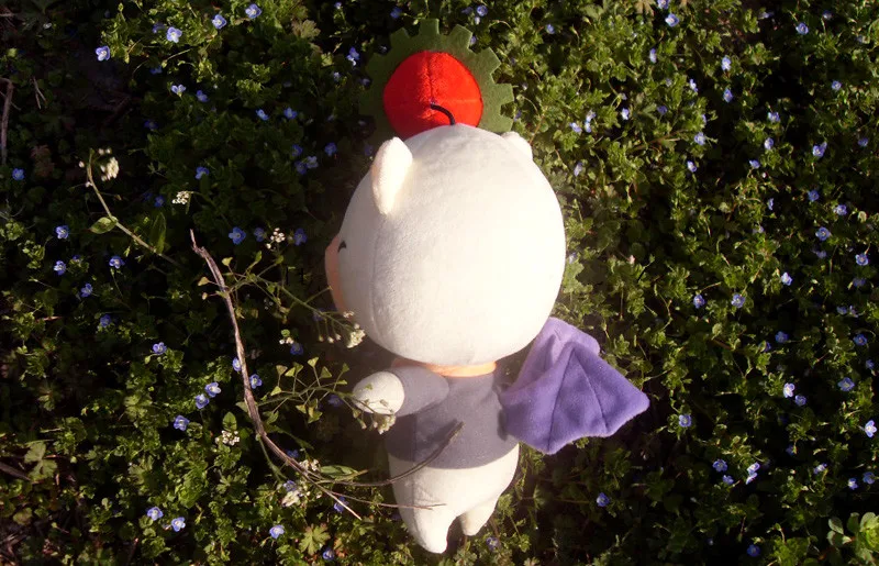 Final Fantasy Type-0 FF00 FF14 Moogle 27cm Cosplay Costume Stuffed & Plush Cartoon Mascot