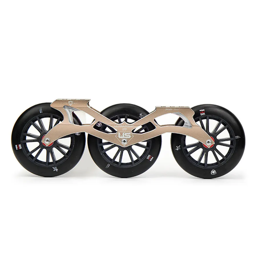 تحلق النسر بالموجات فوق الصوتية مضمنة سرعة تزلج الإطار 3X125mm 88A عجلات ILQ-9 محامل الألومنيوم CNC 10.5 ''267 مللي متر سرعة Patine حوض