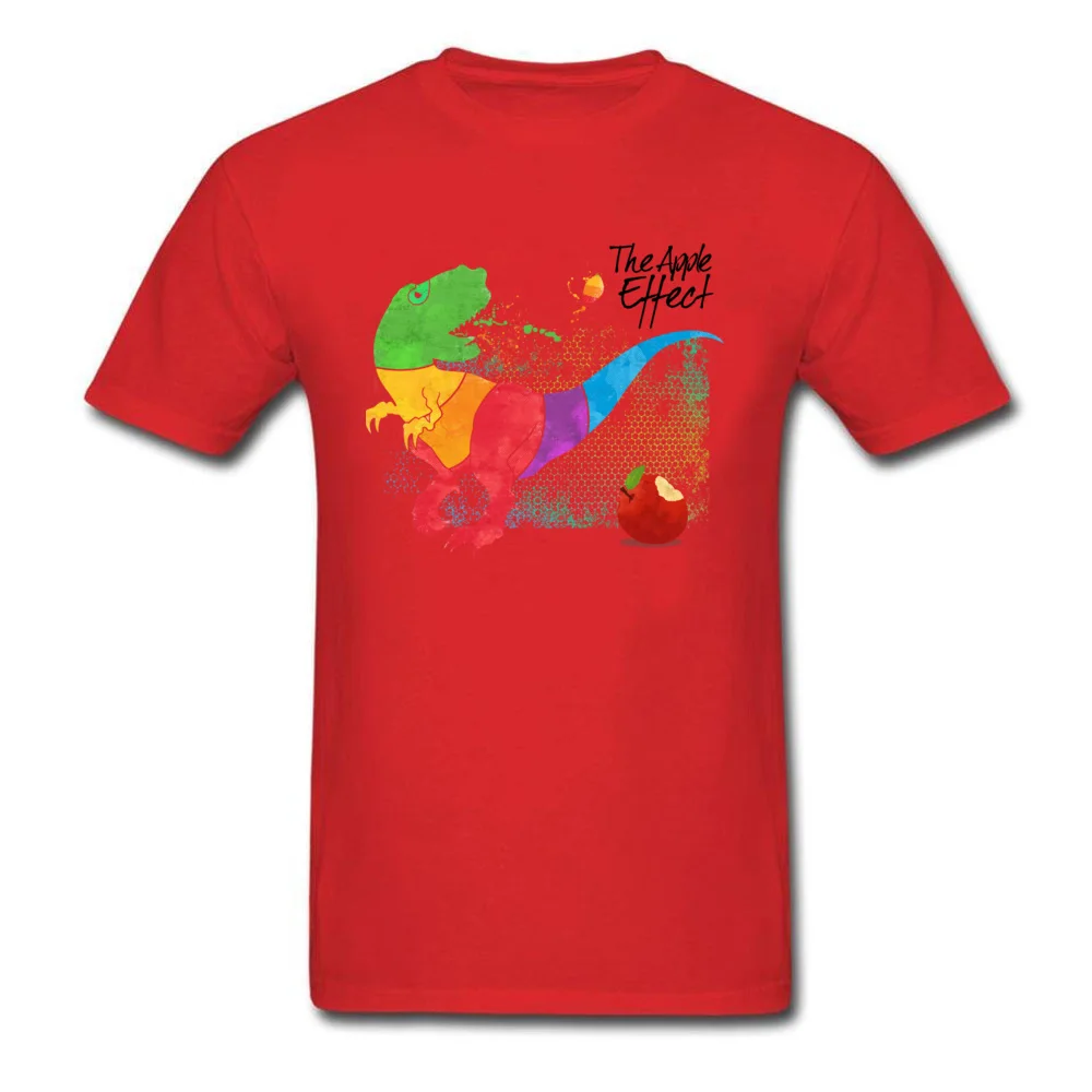 The Apple Effect Brand Short Sleeve Printed On Top T-shirts 100% Cotton O Neck Men Tops Shirts Design Sweatshirts Summer