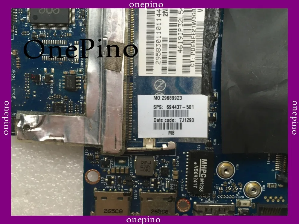 Stock 694437-001 LA-8731P  fit For HP Envy Sleekbook 6 Motherboard A8-4555M 1.60 GHz 694437-501