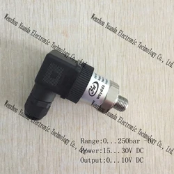 Oil Pressure Sensor RANGE:0-250Bar Power:15-30VDC Output:0-10V