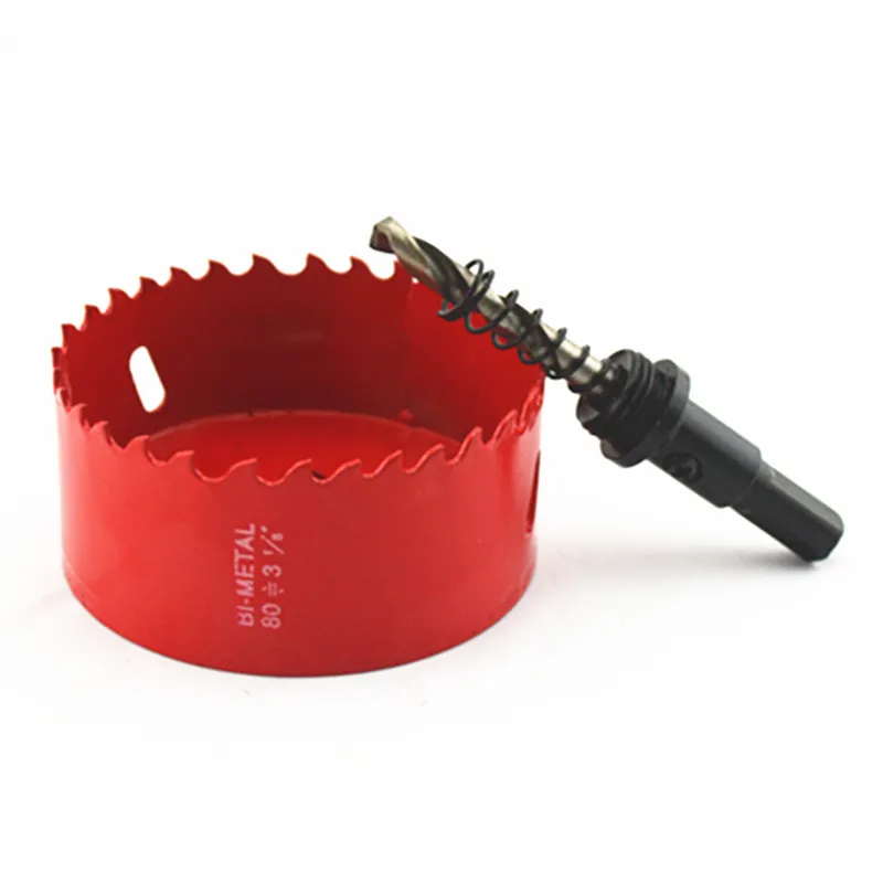 15-200mm M42 Bi-Metal Holesaw Cutter Wood Hole Saw Drill Tooth Kit Core Drill Bit