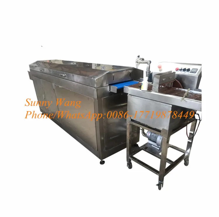 Chocolate Making Line With Cooling tunnels/chocolate Enrobing Machine