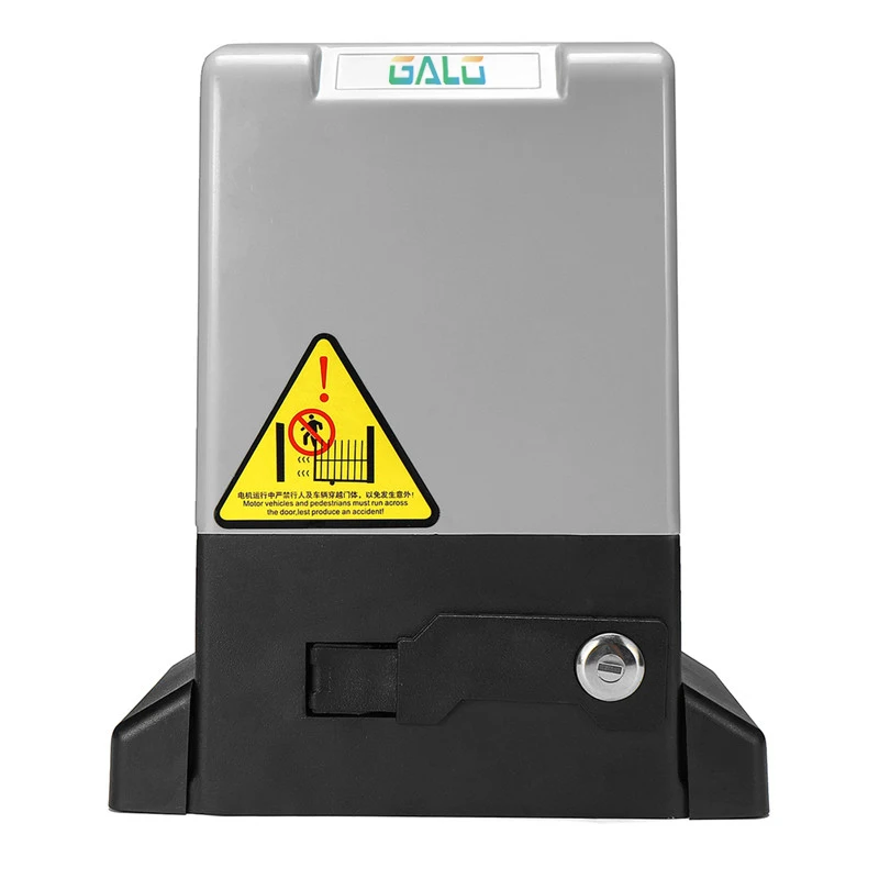 220VAC 800Kg Remote Control Automatic Sliding Gate Motor/Automatic Sliding Gerbang Pembuka Mesin dengan 4M Nilon Rak