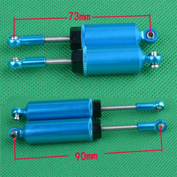 Wltoys 12428 12423 12429 RC Car Upgrade metal parts 12428-0016 12428-0017 metal before and after shock absorber