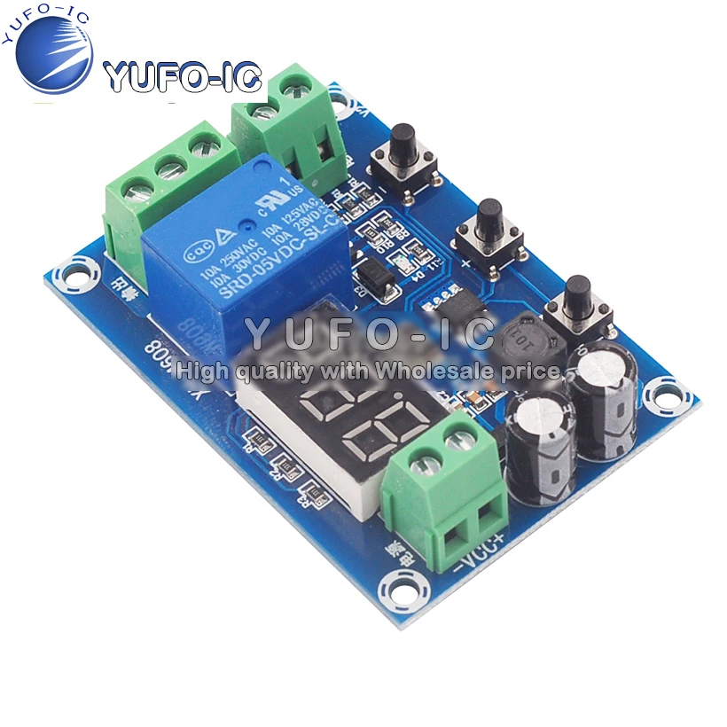 M608 Battery Charge And Discharge Module Integrated Voltmeter Undervoltage Overvoltage Protection Timing Charge And Discharge