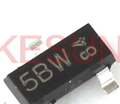 100% Original New BC807 BC807-25 5BW SMALL SIGNAL PNP TRANSISTOR SOT23 IC x100PCS FREE SHIPPING Connector