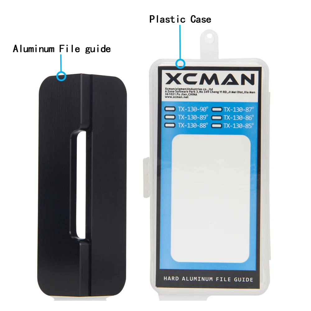 XCMAN Alpine Snowboard twarde aluminium wyścigi boczne skos kąt pliku przewodnik CNC wykonane