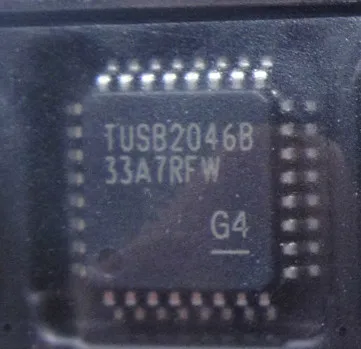 10 ピース/ロット TUSB2046BVF TUSB2046B USB トランシーバ 5TR 12 150mbps 32 ピン新オリジナル