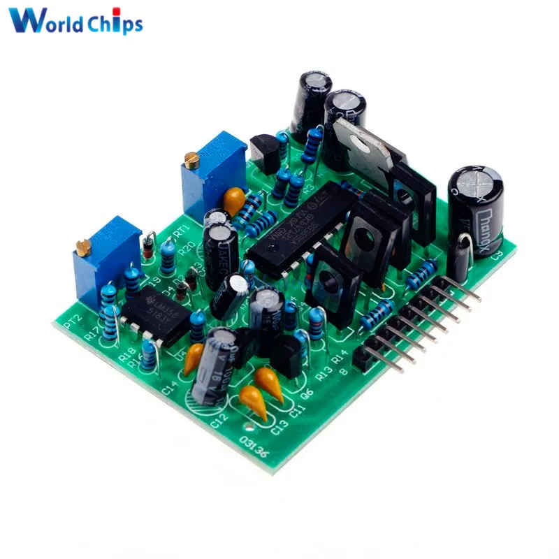 13-40KHz Inverter Driver Board SG3525 LM358 High Current High Frequency Adjustable DC 12-24V Driving 5000W