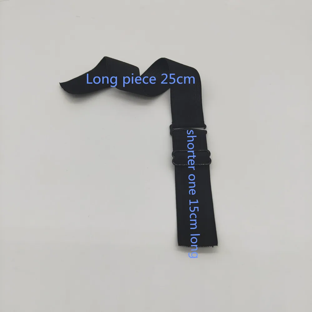 Adjustable elastic band for wigs made to be sewn unto wigs 6pcs per Lot Black, brown Beige
