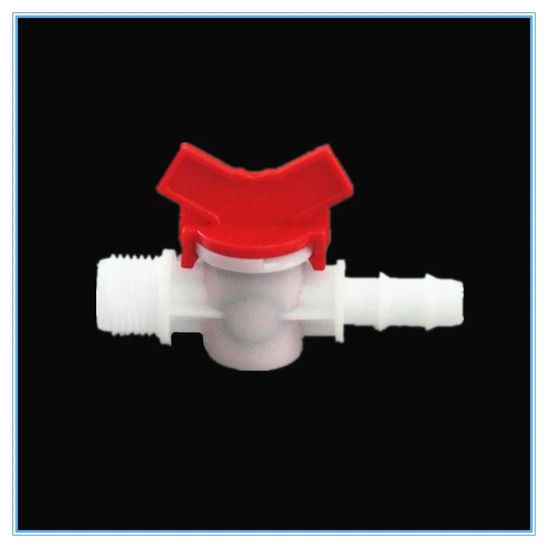 Hose valve with thread hose connection plastic hose hose switch plastic water valve