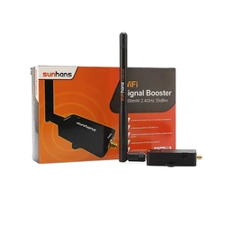 Original Sunhans 2.4GHz Wifi Signal Amplifier 3W  802.11N/b/g Wireless Indoor Signal Boosters Repeater CE&FCC&ROHS