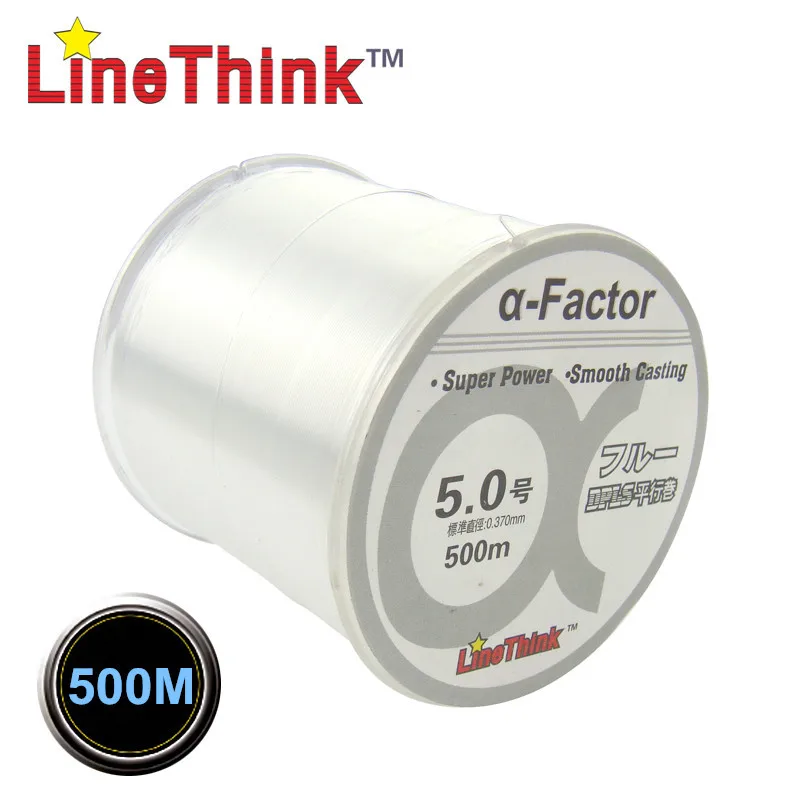 

500M LineThink A-Factor Premium Quality Nylon Monofilament Fishing Line