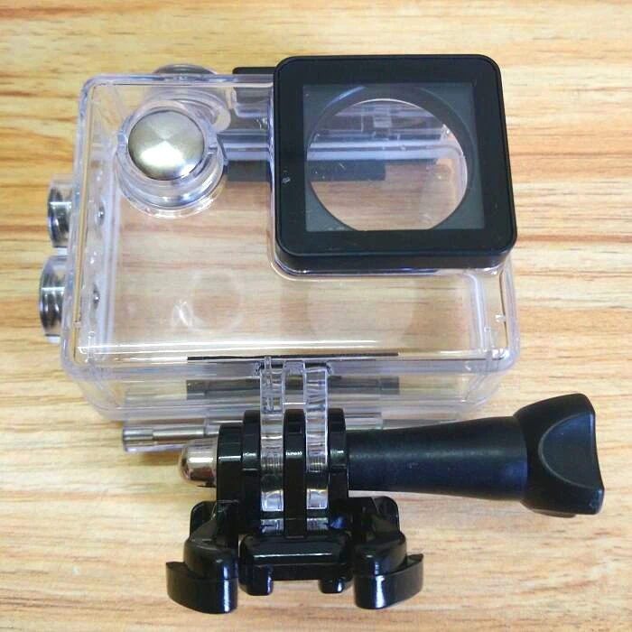 Original Waterproof Housing Case Protective Shell Round Or Square Lens For EKEN H9 H9R C30 S10 SJCAM SJ4000 SJ7000 Action Camera