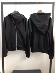 Owen seak Men Hoodies Sweatshirts Gothic Style High Street Men's Clothing Classic Spring Women Solid Black Hoodies Sweatshirts