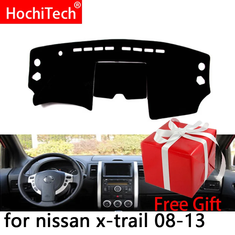 For Nissan X-Trail X Trail T31 2008-2013 Right and Left Hand Drive Car Dashboard Cover Mat Shade Cushion Pad Carpets Accessories