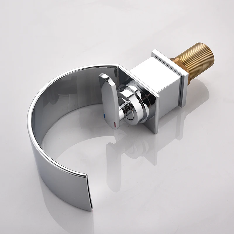 Imagem -04 - Bakala Shipping Cachoeira Bacia Torneiras Único Punho Torneira de Bronze Quente e Fria do Banheiro Misturadora Torneira da Pia Br2023a30c