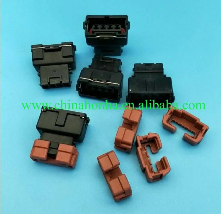 

5 pcs 4 Pin Auto Connector 10378 Female For4 AGE 16V TPS KA24 SR20 MAF EVO TPS Connector